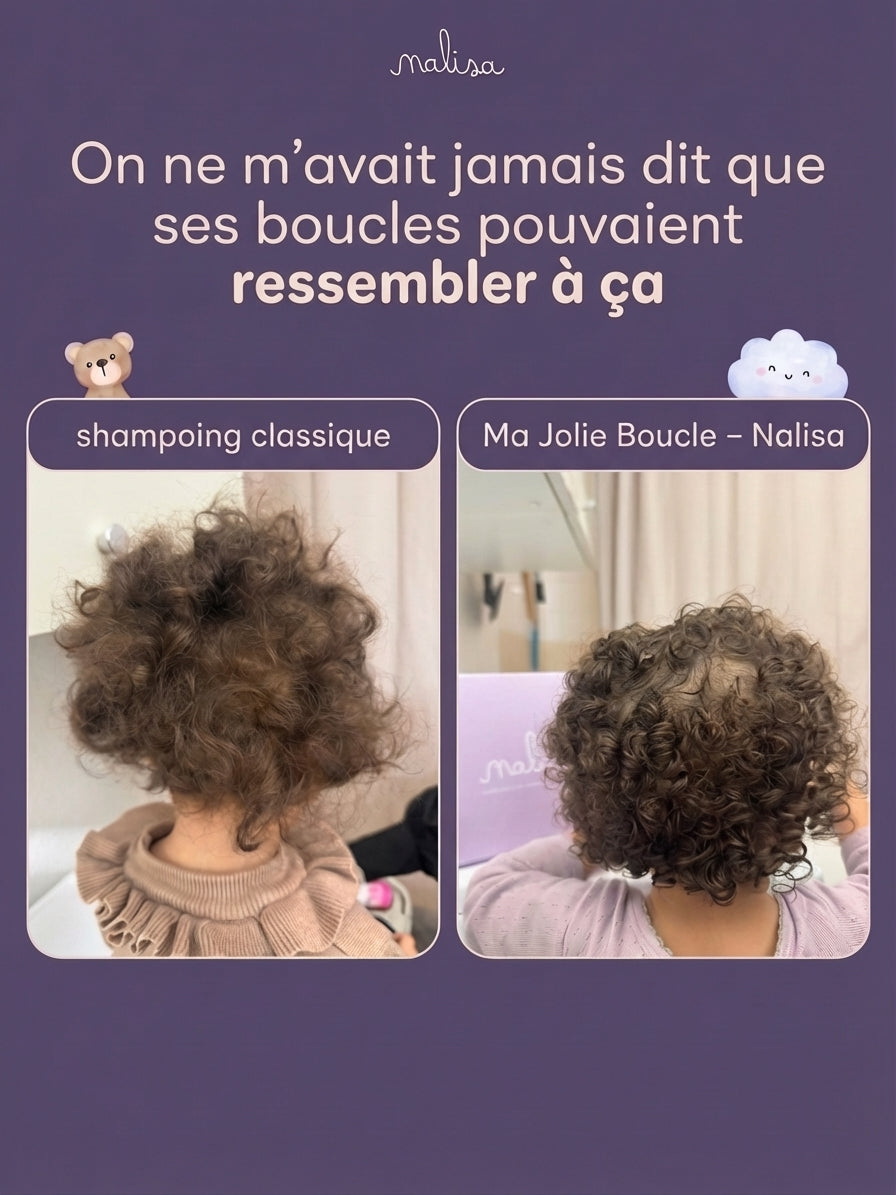 Shampoing douceur et définition des boucles