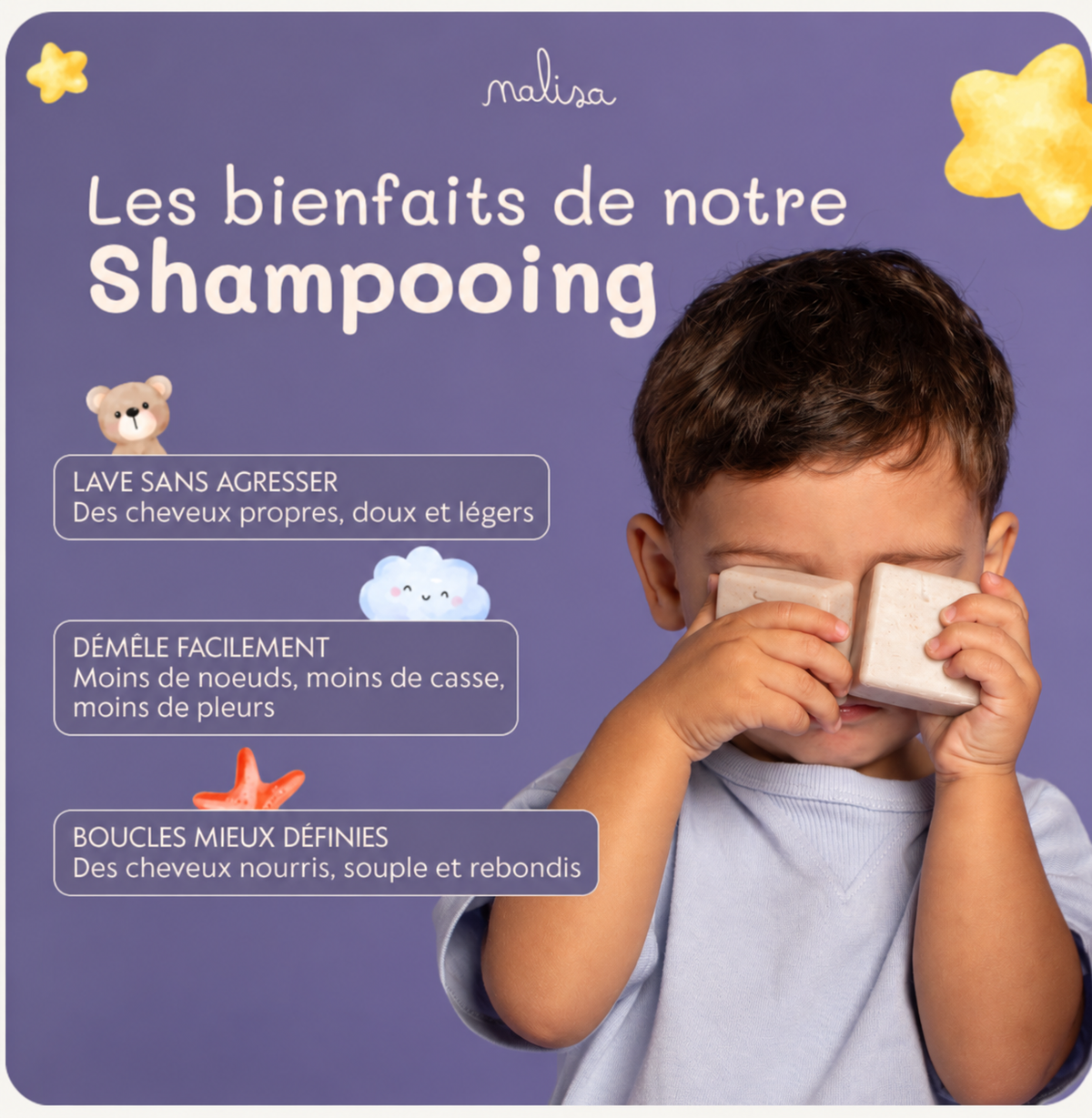 Le shampoing qui facilite le démêlage