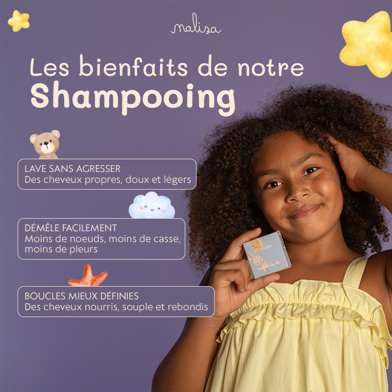 Shampoing douceur et définition des boucles